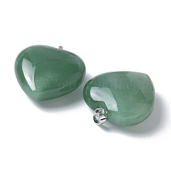 Natural Green Aventurine Pendants&nbsp;G-A259-02P-05