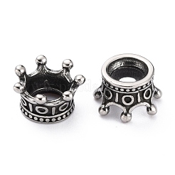 316 Surgical Stainless Steel European Beads&nbsp;STAS-B011-06AS