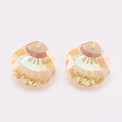 K9 Glass Rhinestone Pendants&nbsp;X-GLAA-F083-02A