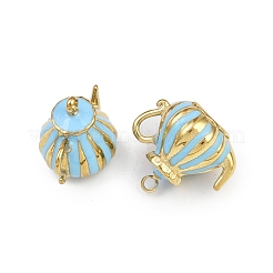 304 Stainless Steel Enamel Pendants&nbsp;STAS-P415-33G