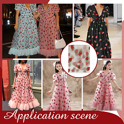 Polyester Lase Fabric&nbsp;DIY-WH0661-13B