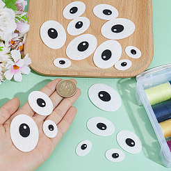 Oval Felt Craft Doll Eye&nbsp;DIY-PH0036-07A