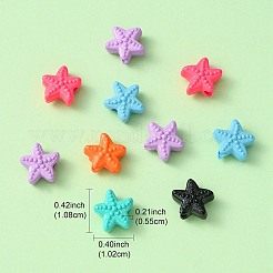 Spray Painted Alloy Beads&nbsp;PALLOY-YW0001-61