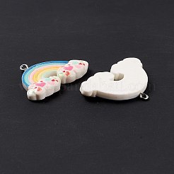 Opaque Resin Pendants&nbsp;LS-RESI-G040-C02-B