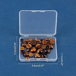 Natural Tiger Eye Cabochons&nbsp;G-GA0001-12B