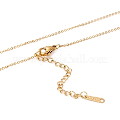 Hugging Human Infinity Love Pendant Necklace for Valentine's Day&nbsp;NJEW-C005-01G