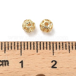 Rack Plating Brass Beads&nbsp;KK-R211-02G-02