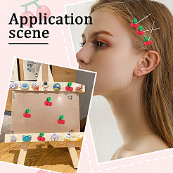 60Pcs Resin Cabochons&nbsp;CRES-SC0003-14