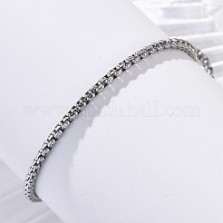 Tarnish Resistant Adjustable 304 Stainless Steel Slider Bracelets&nbsp;BJEW-L653-002A-P