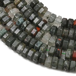 Natural African Bloodstone Beads Strands&nbsp;G-G317-A29-3X6MM