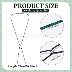 16Pcs Nylon Cords Necklaces Making&nbsp;NJEW-PH01631