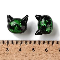 Handmade Foil Glass Beads&nbsp;LAMP-D005-01E