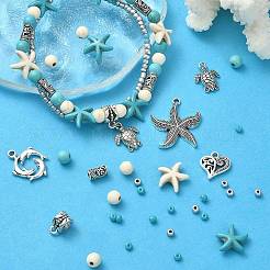 DIY Ocean Theme Jewelry Making Finding Kit&nbsp;DIY-YW0007-80