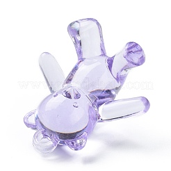 Acrylic Transparent Pendants&nbsp;DIY-D041-04