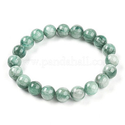 Natural Kyanite Round Beads Stretch Bracelets for Women Men&nbsp;BJEW-T022-05B