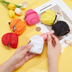 6Pcs 6 Style Casual Mini Cloth Doll Backpack&nbsp;AJEW-PH0004-15