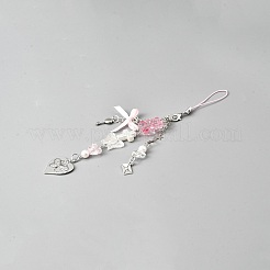 Resin Beaded Mobile Phone Strap for Women Girls&nbsp;AJEW-WH20006-201