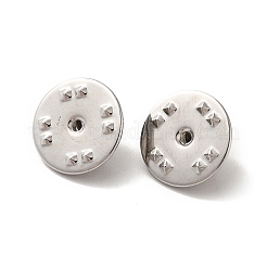 Non-Tarnish 304 Stainless Steel Tie Hat Lapel Pin Backs&nbsp;STAS-E192-04P
