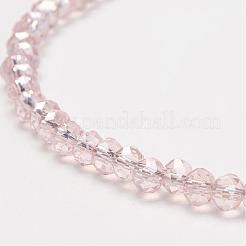 Faceted Glass Bead Anklets&nbsp;AJEW-AN00196