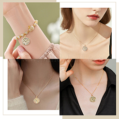 12Pcs Brass Micro Pave Colorful Cubic Zirconia Pendants&nbsp;ZIRC-BBC0003-45