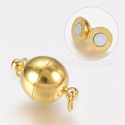 Brass Magnetic Clasps with Loops&nbsp;LS-X-MC022-NFG