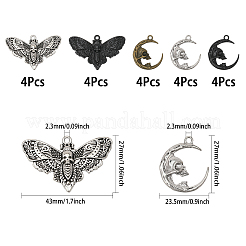 20Pcs 5 Style Alloy Pendants Sets&nbsp;FIND-CA0007-76