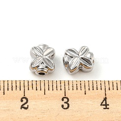 Rack Plating Alloy Beads&nbsp;PALLOY-Z022-16P