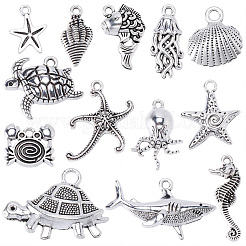 60Pcs Tibetan Style Zinc Alloy Pendants&nbsp;FIND-SC0021-92A