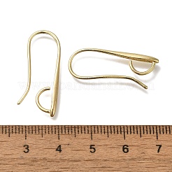 Brass Earring Hooks&nbsp;KK-H502-11G