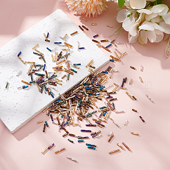2092Pcs 12 Styles Glass Twisted Bugle Beads&nbsp;SEED-PH0002-49