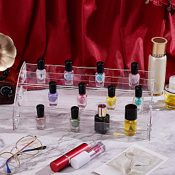 2Sets 3-Tier Transparent Acrylic Nail Polish Organizer&nbsp;ODIS-NB0001-62