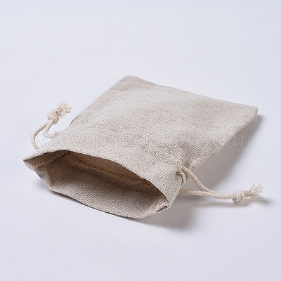 Burlap Drawable Pouches&nbsp;LS-ABAG-E001-02-1