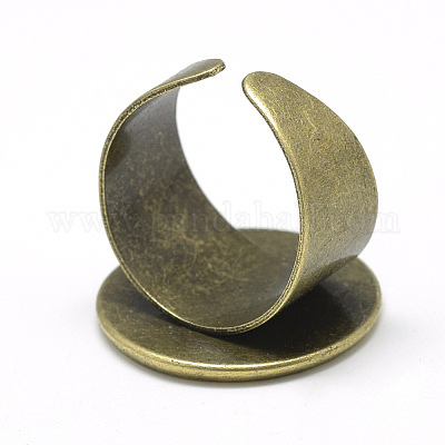 Iron Pad Ring Settings&nbsp;MAK-Q011-41AB-20mm-NR-1