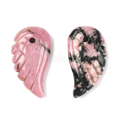Natural Rhodonite Pendants&nbsp;G-E435-C-14-1