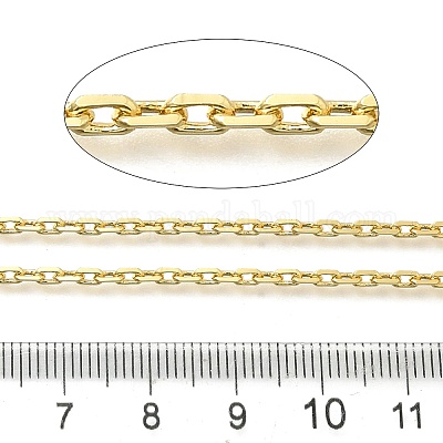 Brass Cable Chains&nbsp;CHC-B023-06G-1