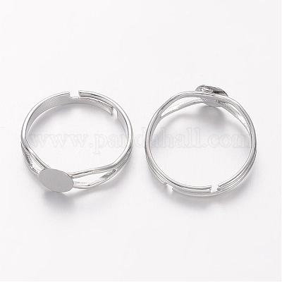 Brass Ring Components&nbsp;KK-C3044-6mm-N-NF-1