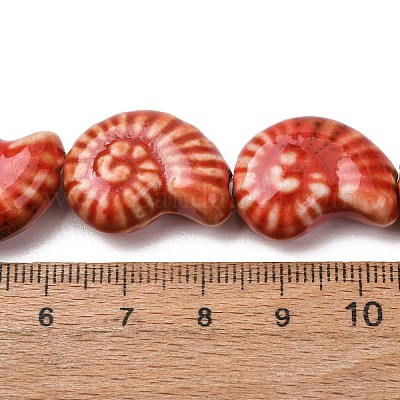 Ocean Series Handmade Porcelain Beads&nbsp;PORC-R002-03G-1