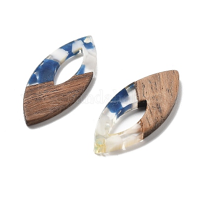 Resin and Walnut Pendants&nbsp;FIND-R051-12C-1