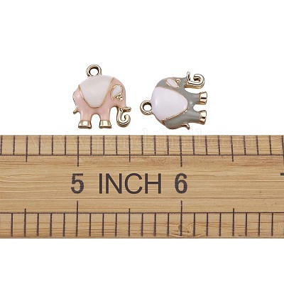 Alloy Enamel Pendants&nbsp;ENAM-TA0001-12-1