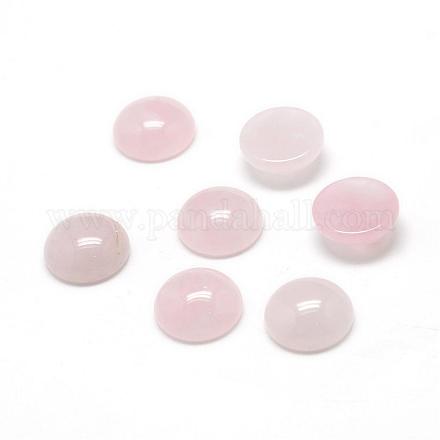Natural Rose Quartz Gemstone Cabochons&nbsp;G-T020-18mm-09-1