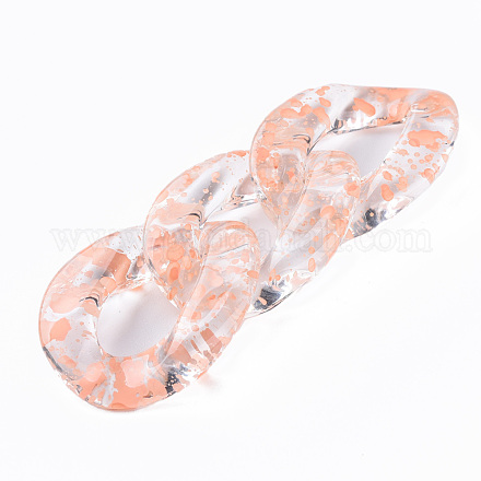 Wholesale Transparent Acrylic Linking Rings - Pandahall.com