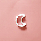 Plastic Plasticine Tools, Clay Cutters, Modeling Tools, WhiteSmoke, Moon, 3.5x2.6cm