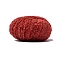 Polyester Yarn, for Weaving, Knitting & Crochet, FireBrick, 1~2mm, about 218.72 Yards(200m)/Skein