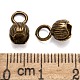 Brass Bead Tips&nbsp;KK-N0070-01-A-3