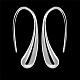 Silver Color Plated Brass Dangle Earrings&nbsp;EJEW-BB11917-2