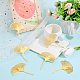 Acrylic Mirror Cake Toppers&nbsp;FIND-WH0152-207-4