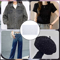 Hotfix Glass Rhinestone&nbsp;LS-DIY-WH0589-69B-01
