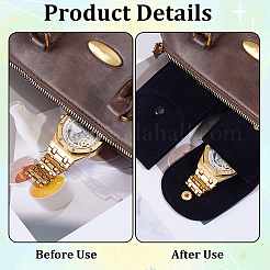 Rectangle Velvet Watch Storage Bag&nbsp;AJEW-CN0008-18B