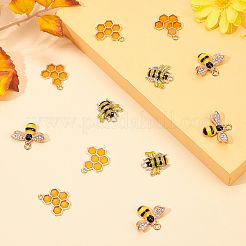 Alloy Enamel Pendants&nbsp;ENAM-PH0001-34