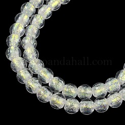 Handmade Foil Lampwork Beads Strands&nbsp;FOIL-K003-06B-10